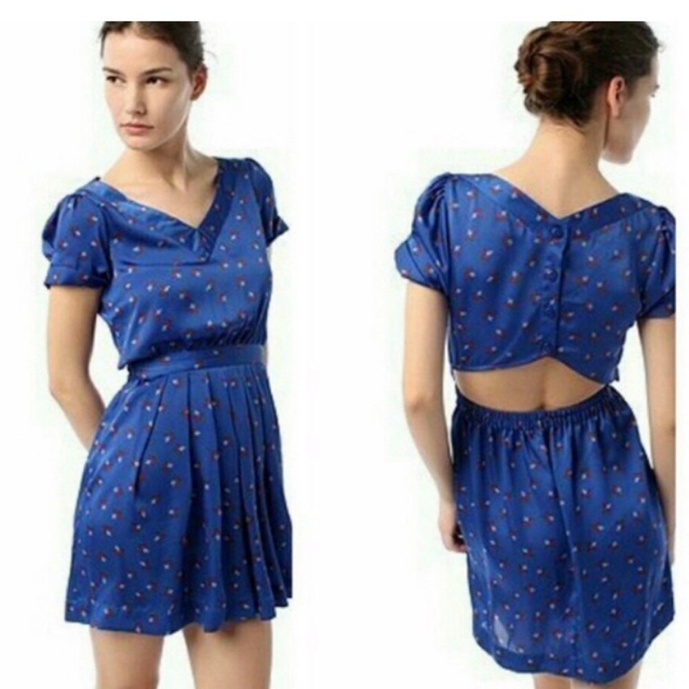 Urban Outfitters Vintage Style Blue Dress Size Small